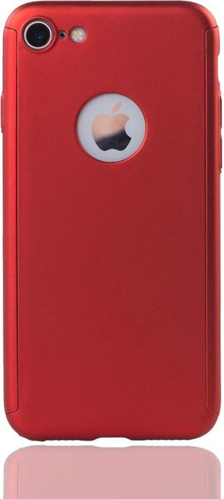 Produktbild König Design Schutz Handy Hülle für Apple iPhone 6 / 6s Full Case Cover Displayschutz 360 Rot (Apple iPhone 6)