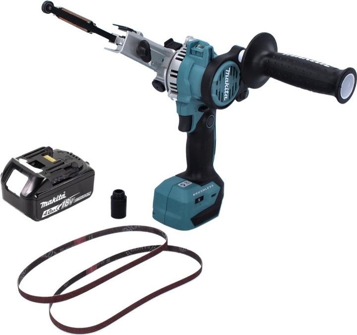 Produktbild Makita DBS 180 M1 Akku Bandfeile 18 V 9 x 533 mm Brushless + 1x Akku 4,0 Ah - ohne Ladegerät