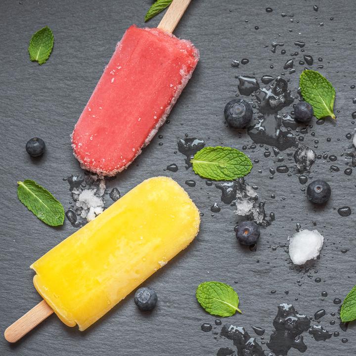 Actual product image Relaxdays 700x ice cream sticks in natural colour