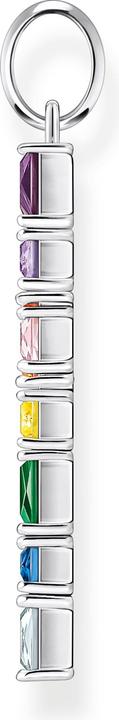 Immagine prodotto Thomas Sabo Ciondolo croce pietre colorate argento (Argento 925)