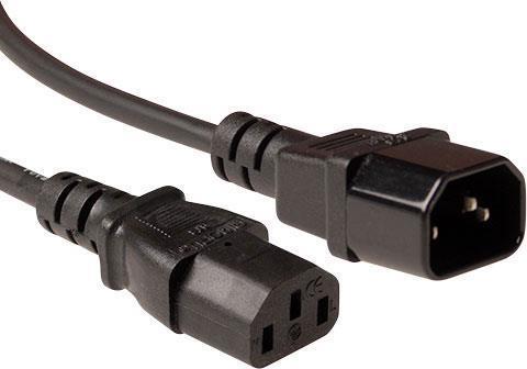 Produktbild AK5216 3m C14-Koppler C13-Koppler Schwarz Stromkabel (3 m)