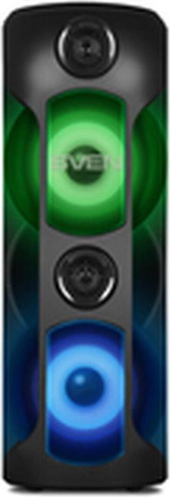Actual product image Sven PS-720 portable speaker Mono portable speaker Black (10 h, Rechargeable battery operated, USB power delivery)