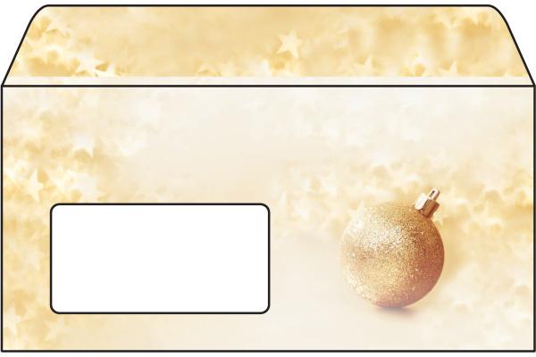 Sigel Weihnachts-Couverts (110 x 220 mm, 1 x)