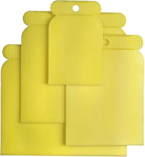 Actual product image technocraft Plastic spatula set, 4 pcs.