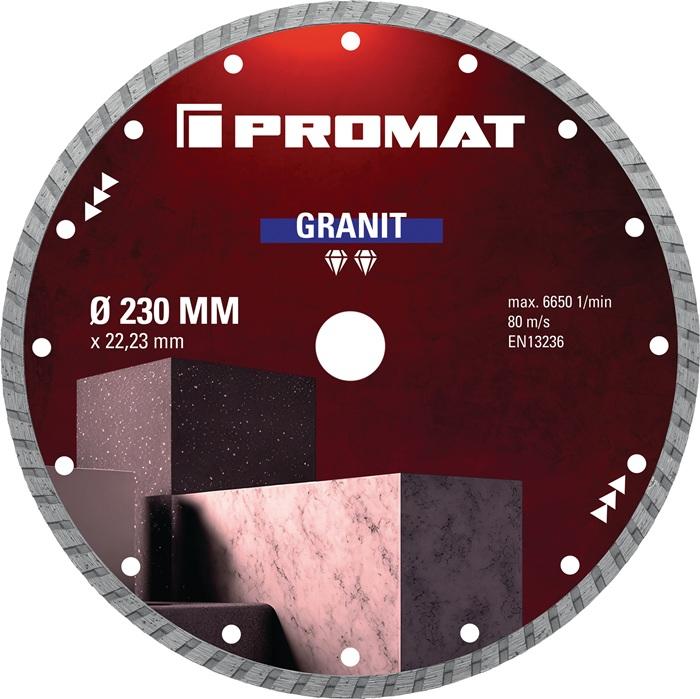 Produktbild Promat Diamanttrennscheibe UNIVERSAL GRANIT