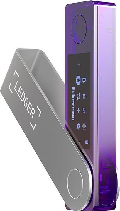 Produktbild Ledger Nano X - Violett (Dogecoin, Dash, Bitcoin, Litecoin, Ethereum Classic)