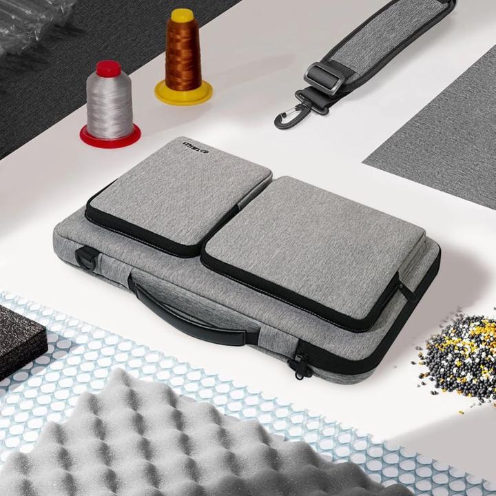 Productafbeelding Tech-Protect 15-16 Defender Bag Laptop Bag - Gray (16")