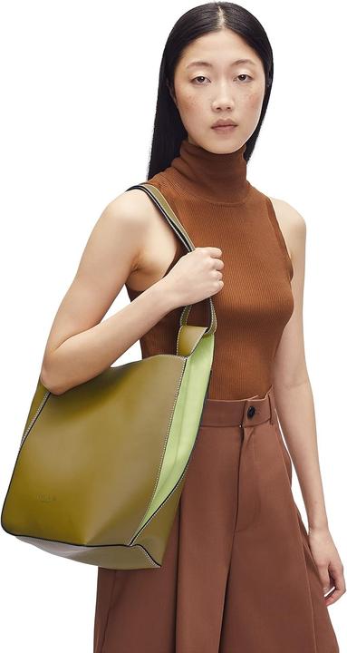Actual product image Liebeskind Berlin Bowie Hobo M Shoulder Bag in Matcha