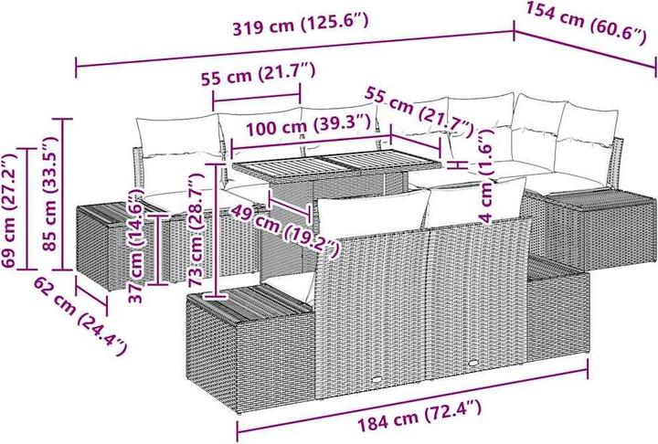 Produktbild vidaXL Kylian