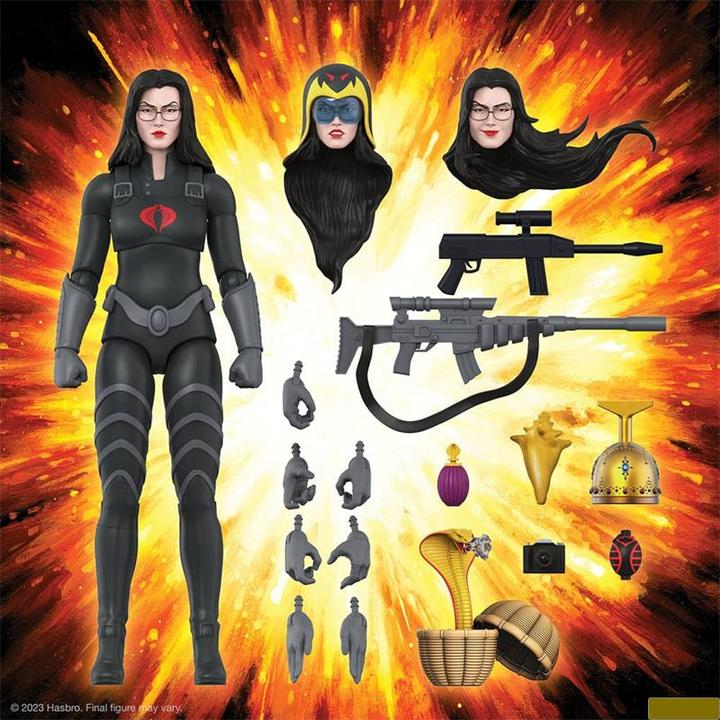 Produktbild Super7 G.I. Joe figurine Ultimates Baroness (Black Suit) 18 cm
