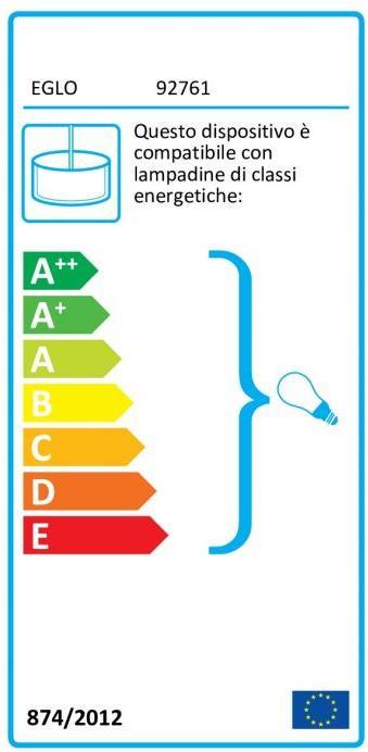 Energie-Label EGLO Bolsano (E27)