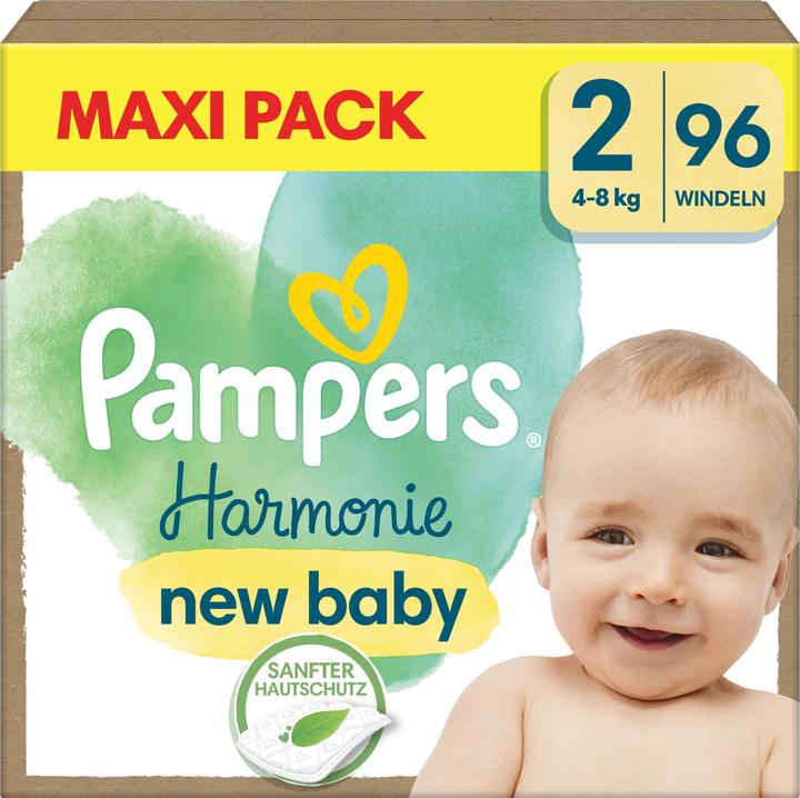 Actual product image Pampers Harmony (Size 2, 96 Piece)
