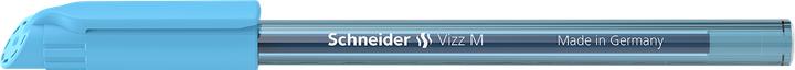 Produktbild Schneider Kugelschreiber Vizz M hellblau (Hellblau-Transparent, 1 x)