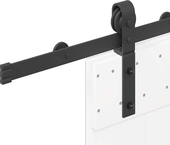 Image du produit vidaXL Schiebetür-Beschlagsatz