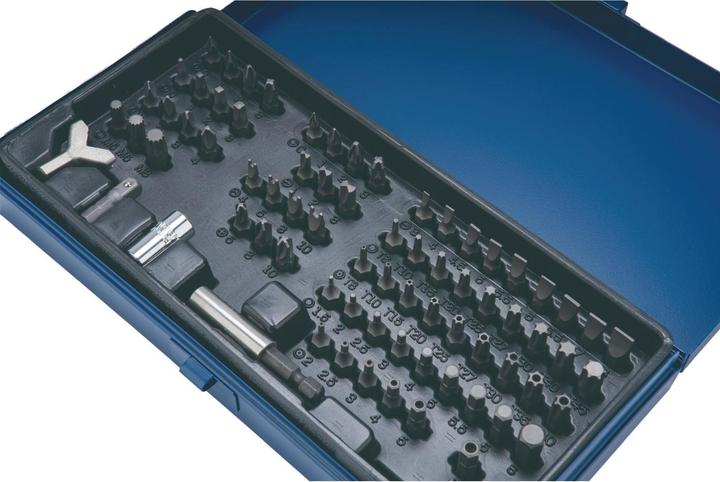 Actual product image Tecwerk Bitsortiment (Allen screw, Inner square, Internal multi-tooth, Screw slot, Tri-wing)