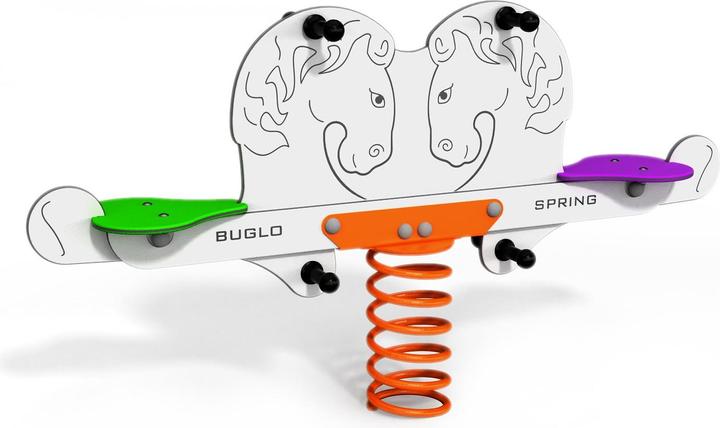 Produktbild Buglo Federwippe Pferde