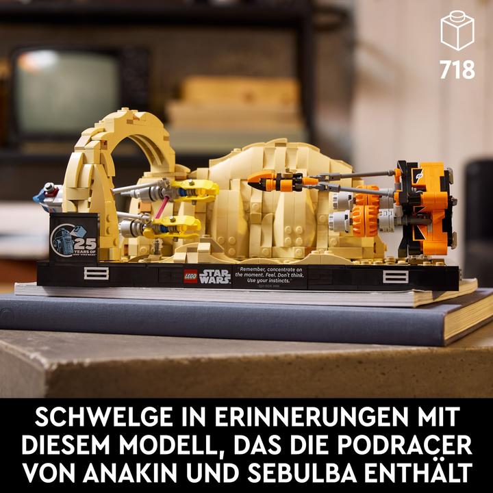 Produktbild LEGO Podrennen in Mos Espa – Diorama (75380, LEGO Star Wars)