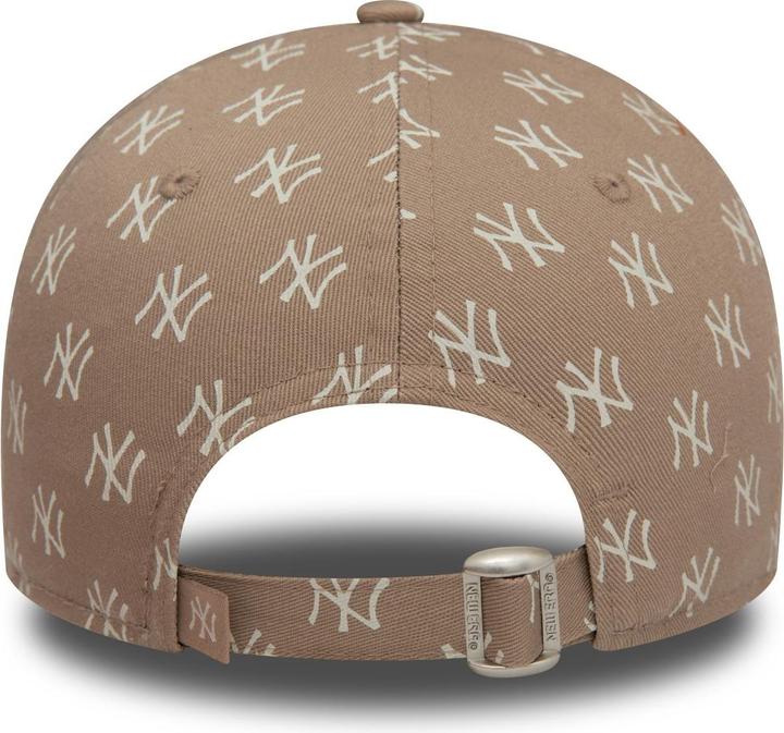 Actual product image New Era 9Forty Monogram New York Yankees Ash Brown