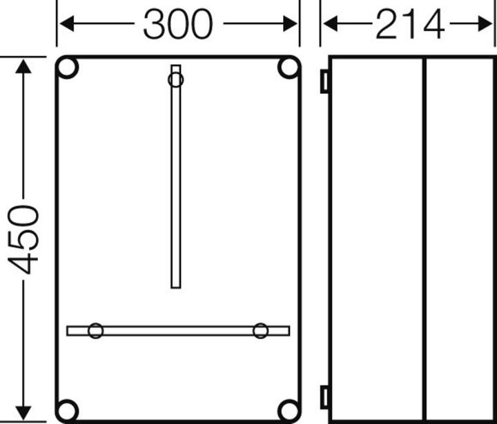 Produktbild Hensel Zählergehäuse