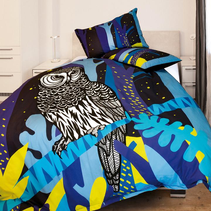 Immagine prodotto Casativo Biancheria da letto di design Gufo notturno (Copripiumino, 200 x 210 cm)