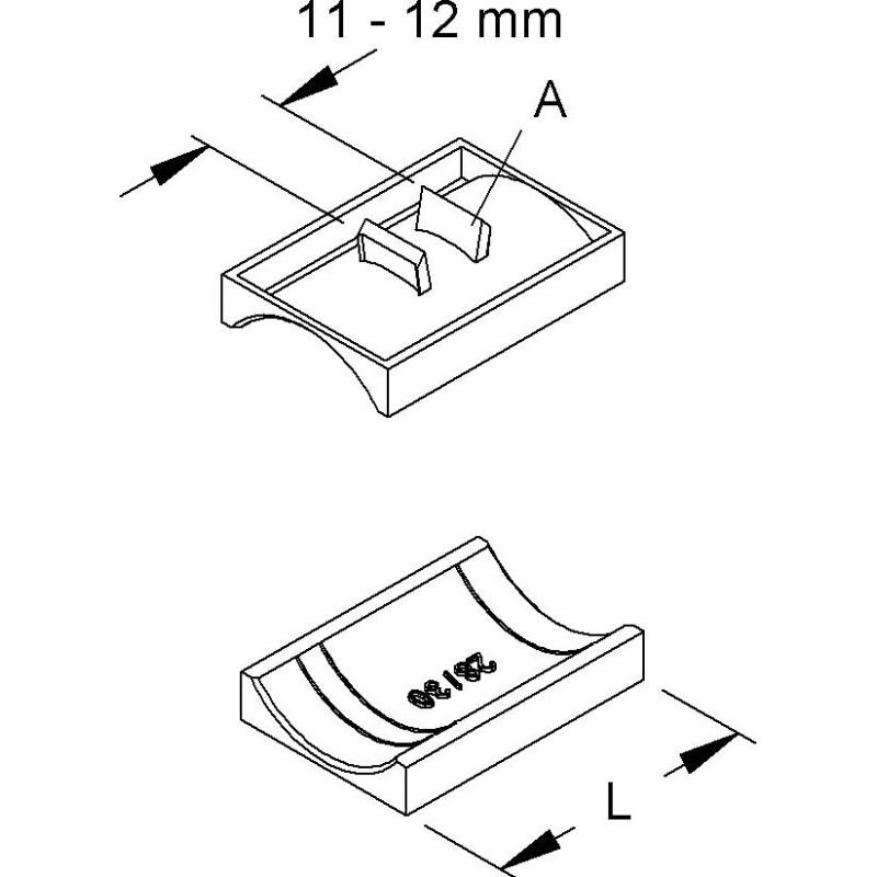 Thumbnail - Niedax Gegenwanne, Elektronikzubehör + Gehäuse, Grau