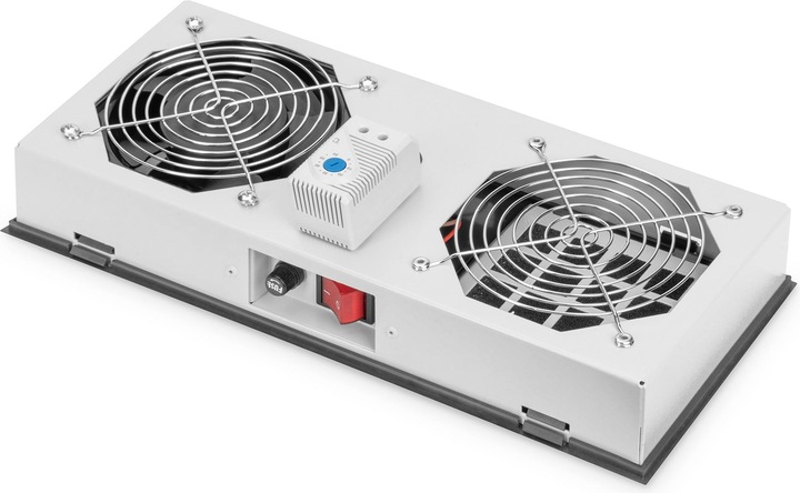 Produktbild Digitus Lüftermodul für IP55 Wandgehäuse 1 Lüfter Thermostat Schalter gefiltert