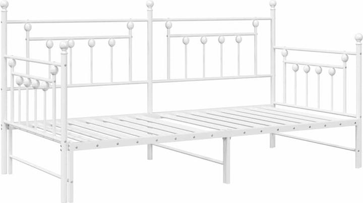 Actual product image vidaXL Metal bed frame (107 x 203 cm)