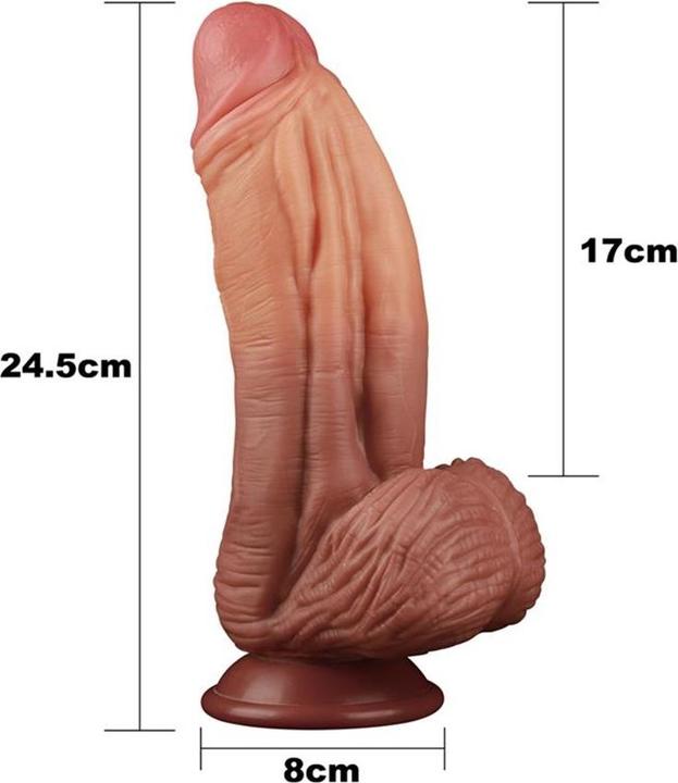 Actual product image Lovetoy Dildo Nature King