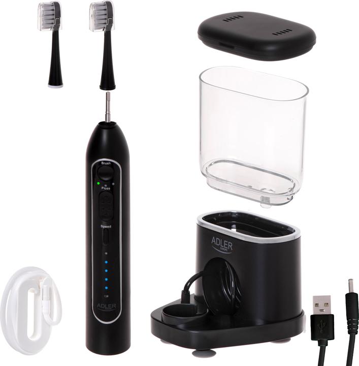 Produktbild Adler Schallzahnbürste mit Munddusche 2-in-1 (Schallzahnbürste)