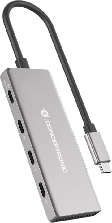 Conceptronic 4 Port USB-Hub (USB-C, 4 Ports)