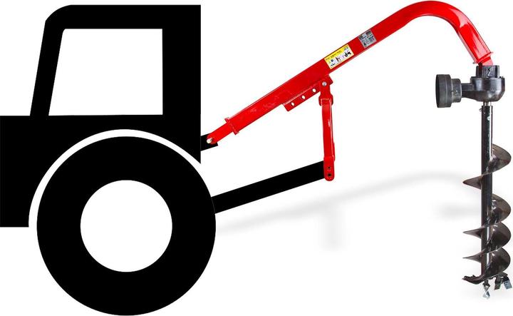 Produktbild Dema Traktor Erdbohrer Ersatzbohrer Erdlochbohrer Pfahlbohrer Pflanzbohrer EB150 Pro