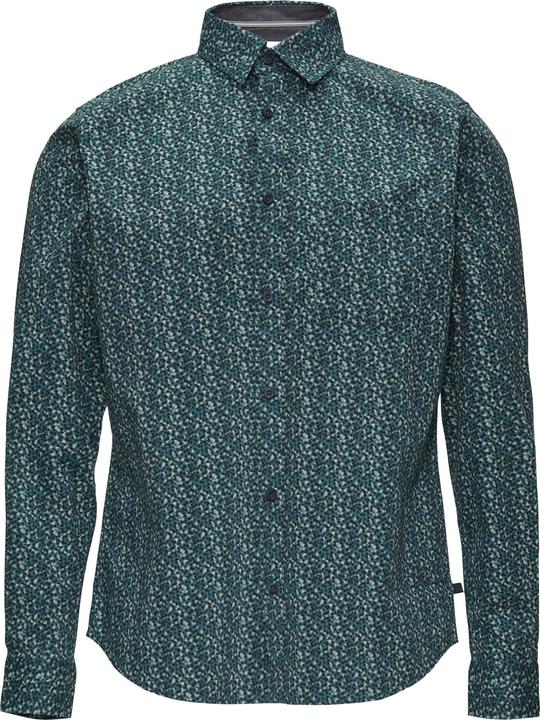 Actual product image S.Oliver Hemd Slim Fit: Gemustertes Hemd mit Kentkragen (3XL)