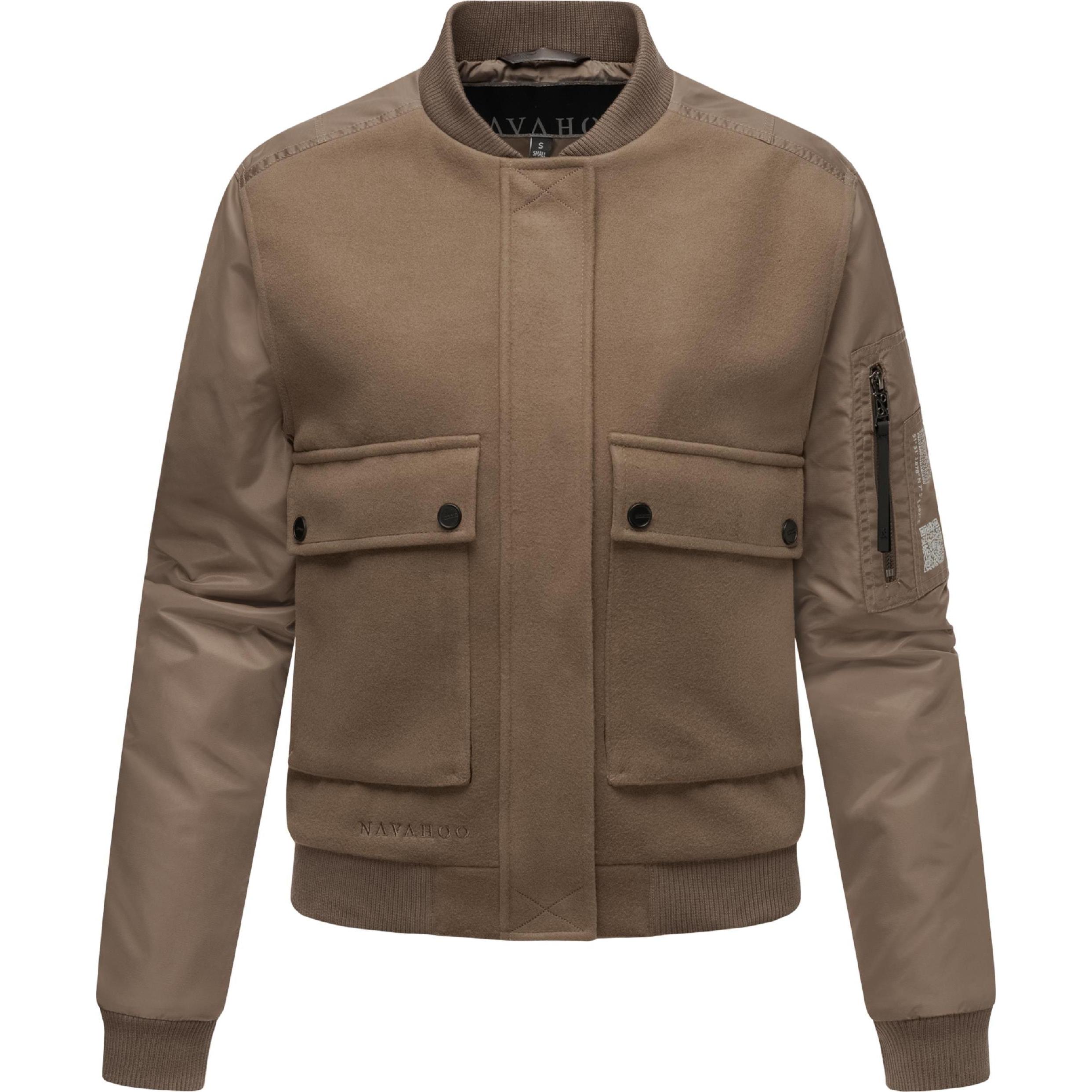 Navahoo, Damen, Jacke, Willstehaben 14 (M), Braun, M