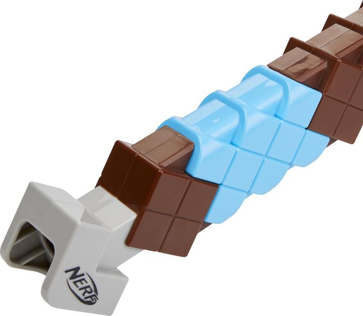 Actual product image Nerf Darts Firing Minecraft Stormlander Hammer