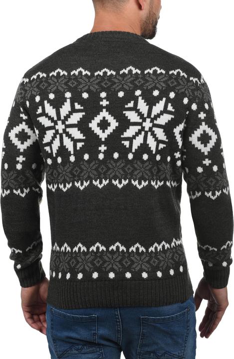 Immagine prodotto Solid Norwig Maglione In Maglia Grossa Pullover Maglieria Da Uomo Con Girocollo (L)