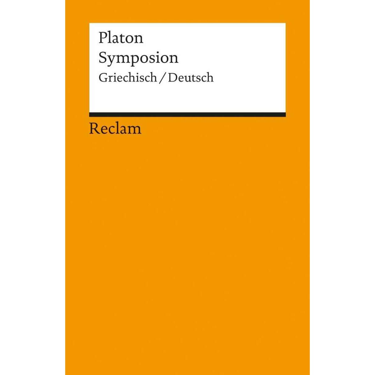 Symposion, Fachbücher von Platon