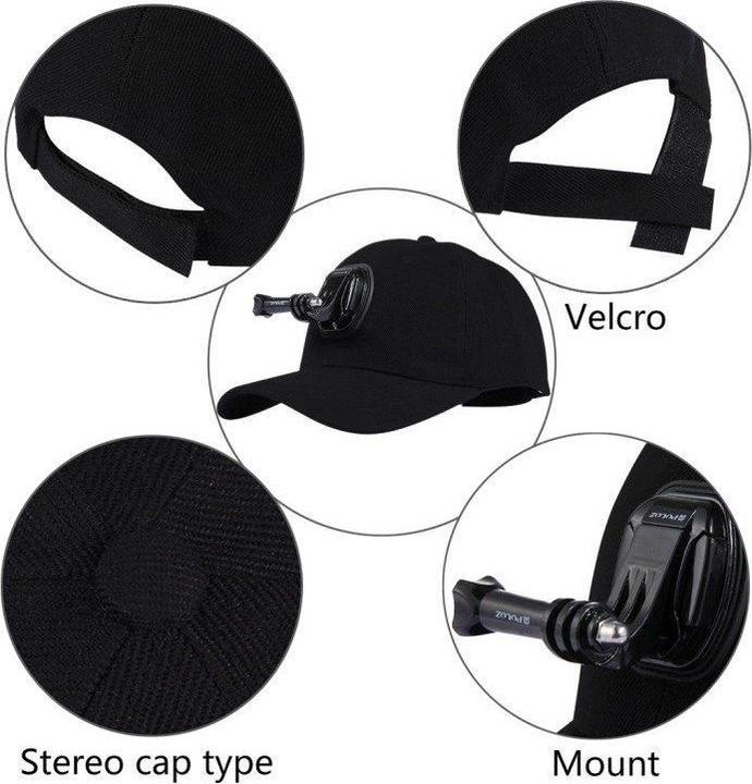 Image du produit Puluz Hat with mount for sport camera PU195
