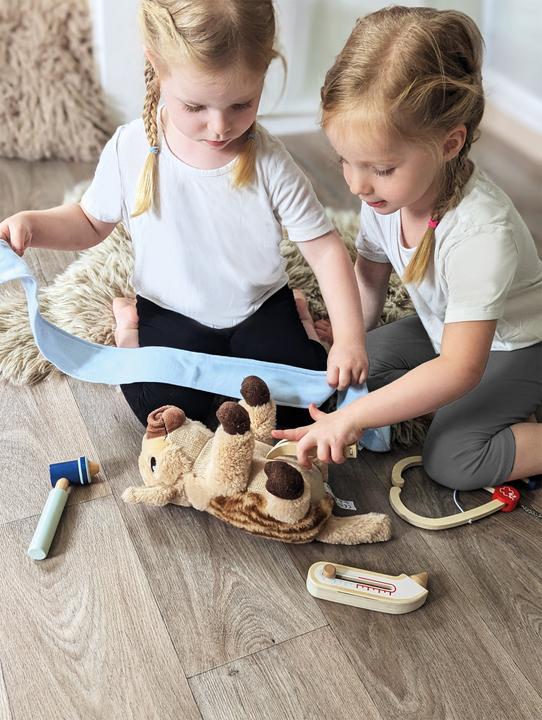 Actual product image small foot Doctor Play Set