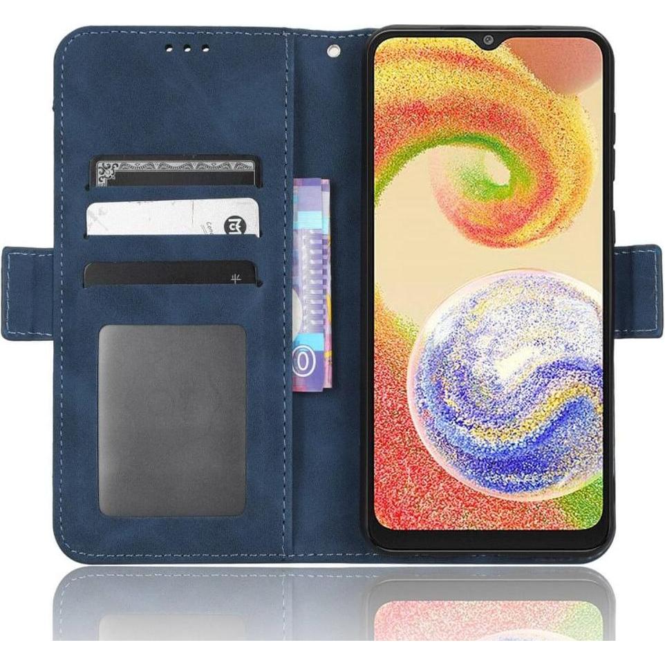 Thumbnail - Cover-Discount Galaxy M13 - Etui mit vielen Kartenfächer blau (Samsung Galaxy M13), Smartphone Hülle, Blau