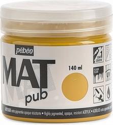 Produktbild Pebeo Acrylic Mat Pub (Gelber Ocker, 140 ml)
