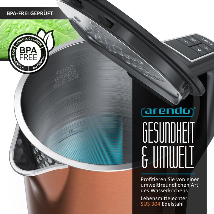 Image du produit Arendo Bouilloire électrique (1.50 l)
