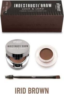 Immagine prodotto BPerfect Cosmetics BPERFECT Eyes Lock & Load Sopracciglia Pomata e Polvere Duo Marrone Irido / 4 g (Irid Brown)