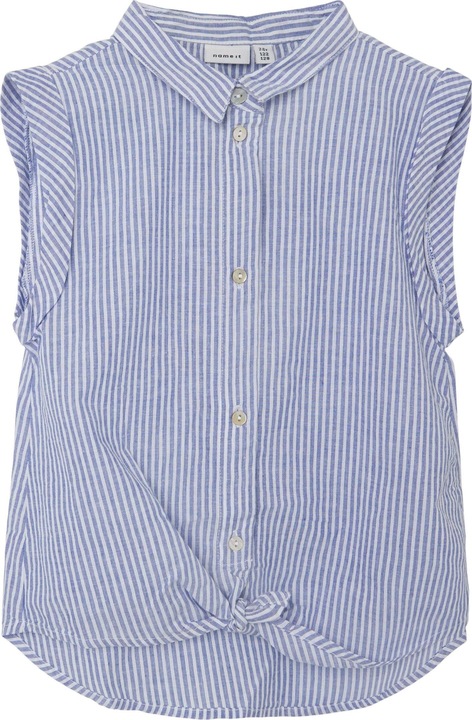 Name it EMMA camicia a righe senza maniche