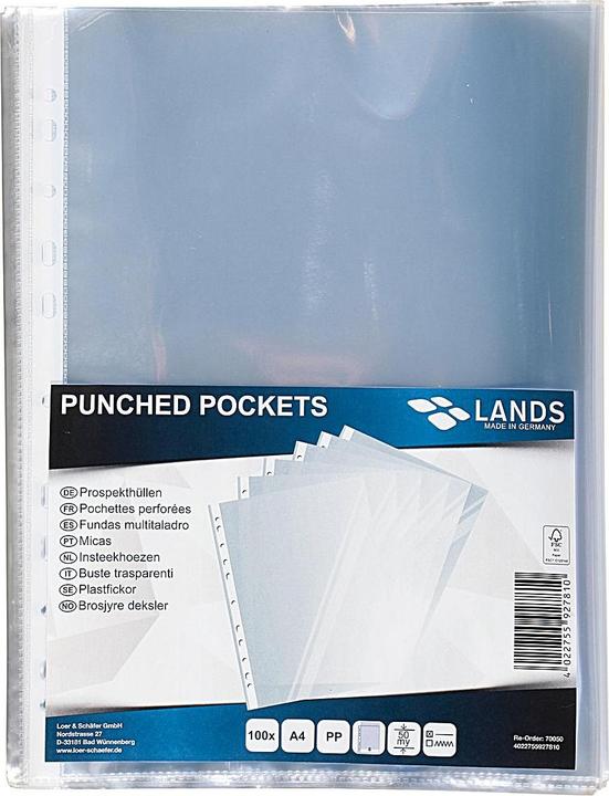 Immagine prodotto Lands Prospekthülle (A4, 100x)