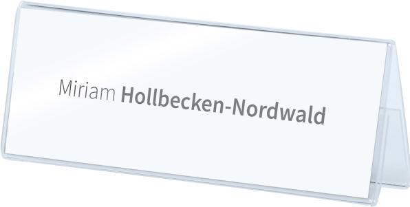 Produktbild Magnetoplan Namensschild für Tisch