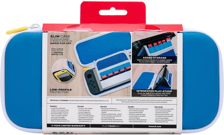 Actual product image THQ PowerA 1522649-01 Protective Case For Portable Game Consoles Hard Case Nintendo Multicolor (Switch, Switch Lite, Switch OLED)
