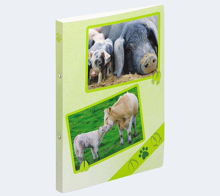 Image du produit Pagna Classeur à anneaux A4 16mm Animaux de ferme (A4, 16 mm, 1 pcs)