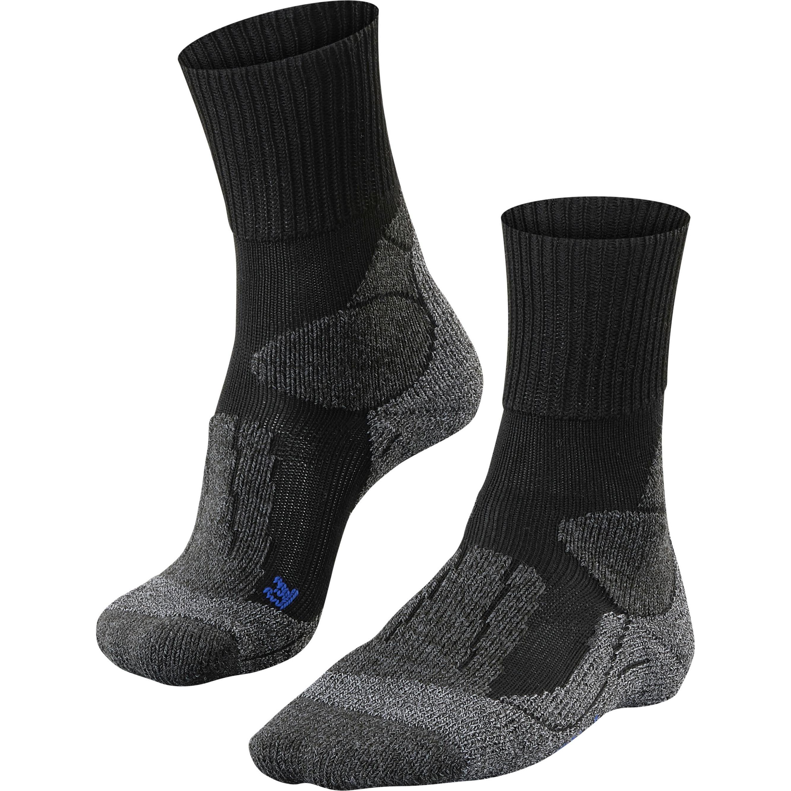 Falke, Herren, Sportsocken, TK1 Cool (44 - 45), Schwarz, Grau