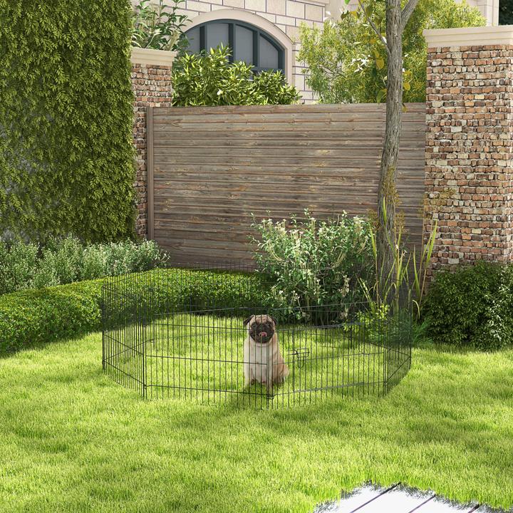 Actual product image PawHut Free-range enclosure for rabbits, hares and puppies