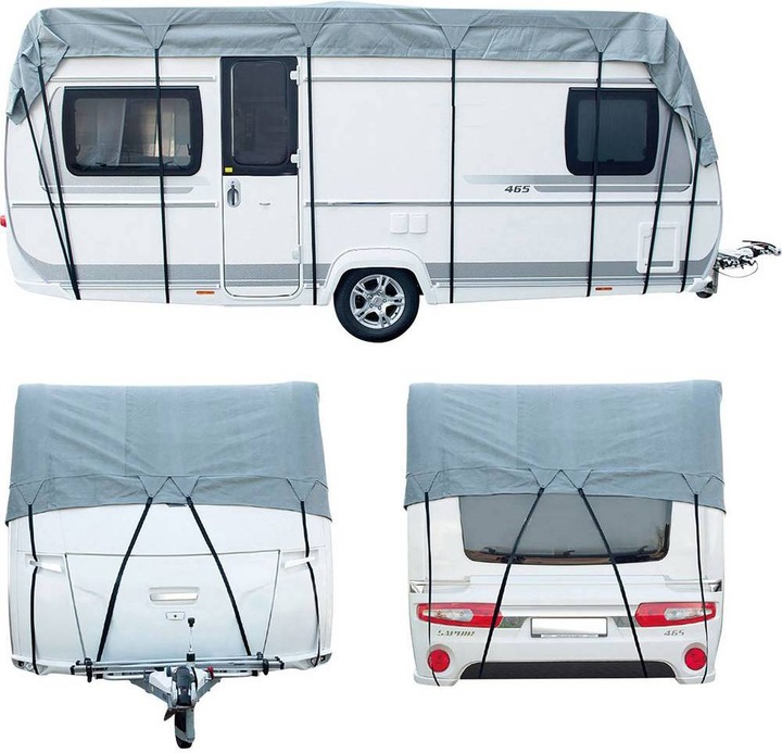 Actual product image Cartrend Roof protection tarpaulin 5 x 3m (L x W) 5m x 3m Suitable for (car brand): Universal